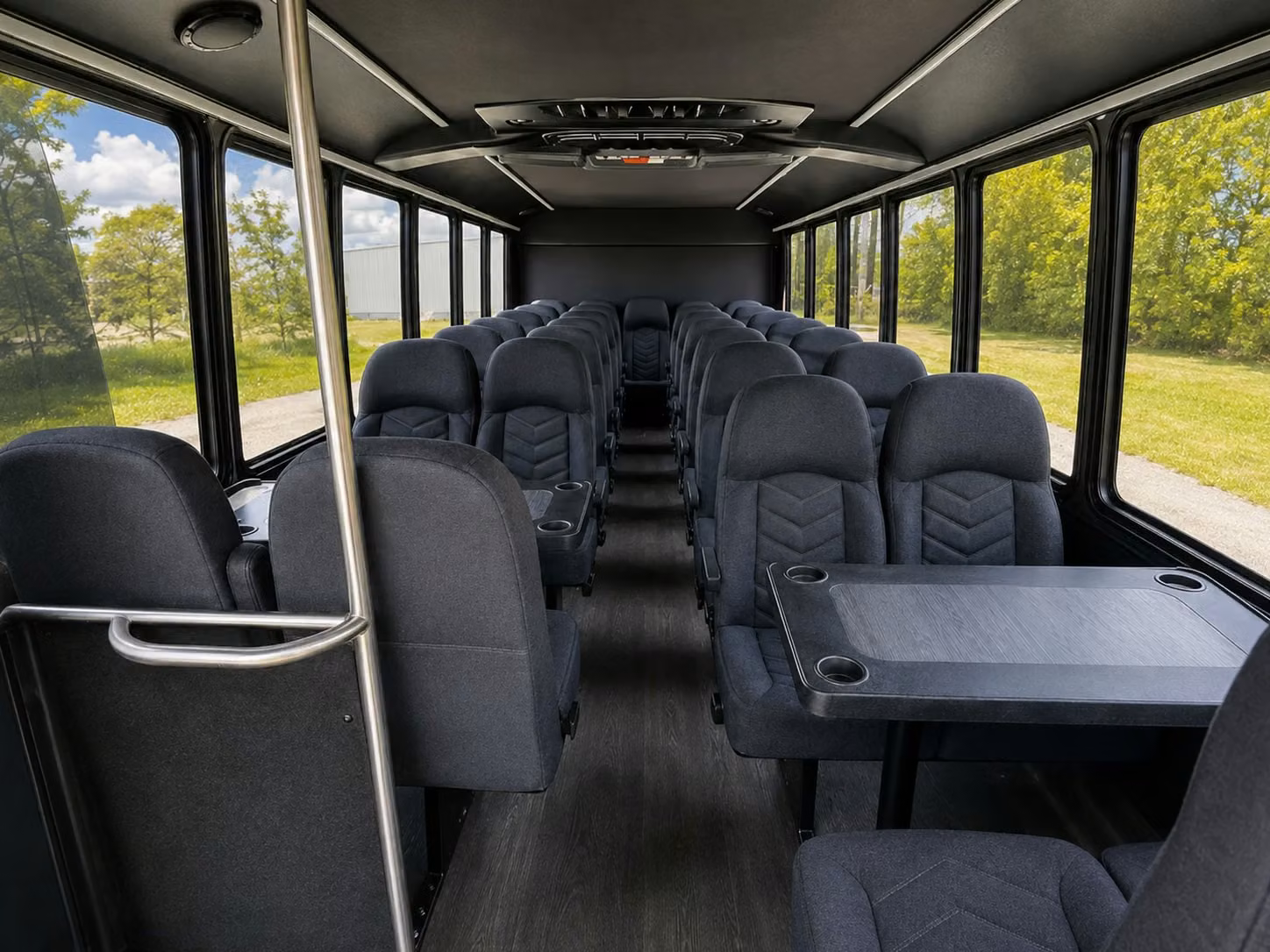 20 passenger minibus inside
