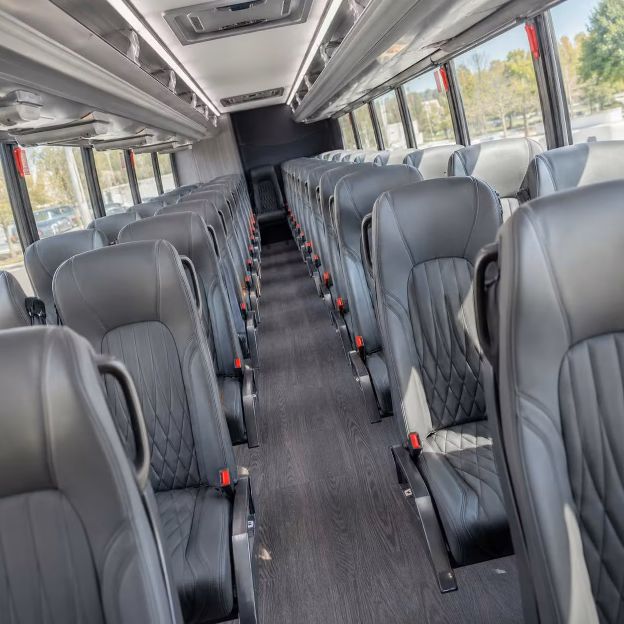 30 passenger minibus inside