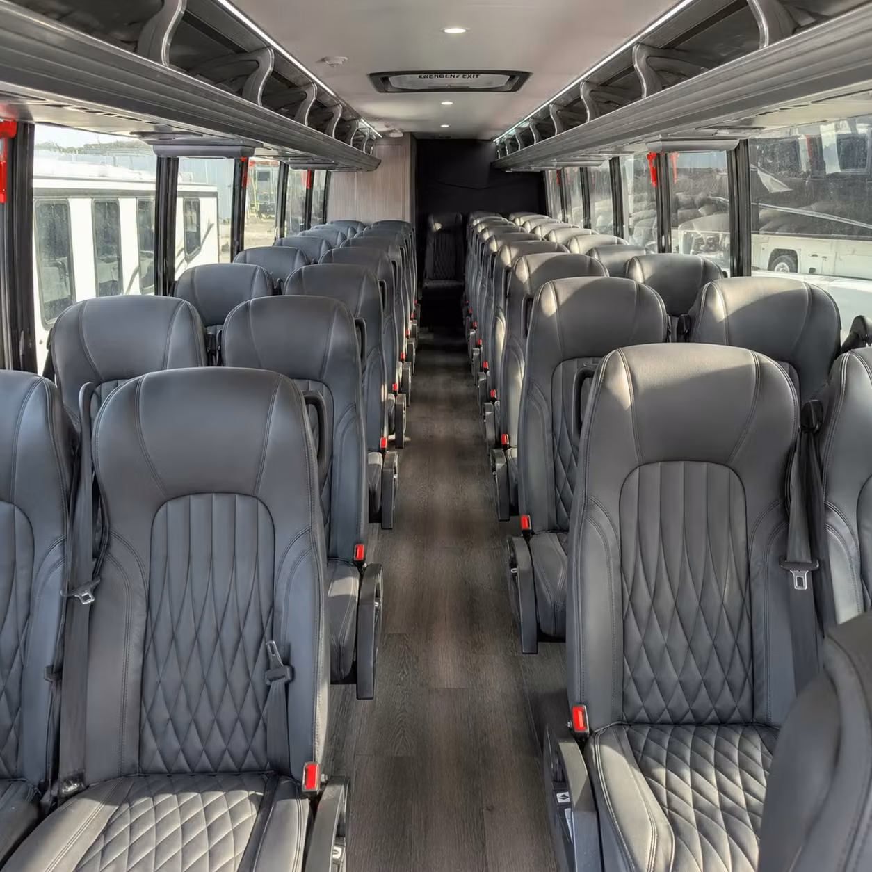 30 passenger minibus interior