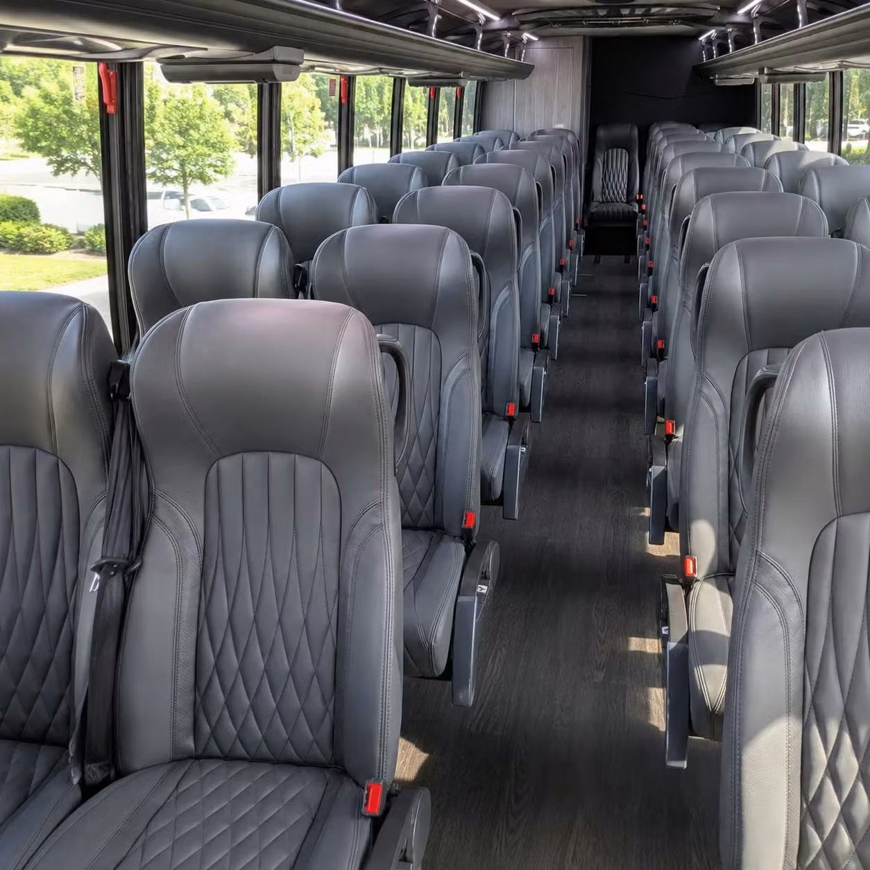 35 passenger minibus inside