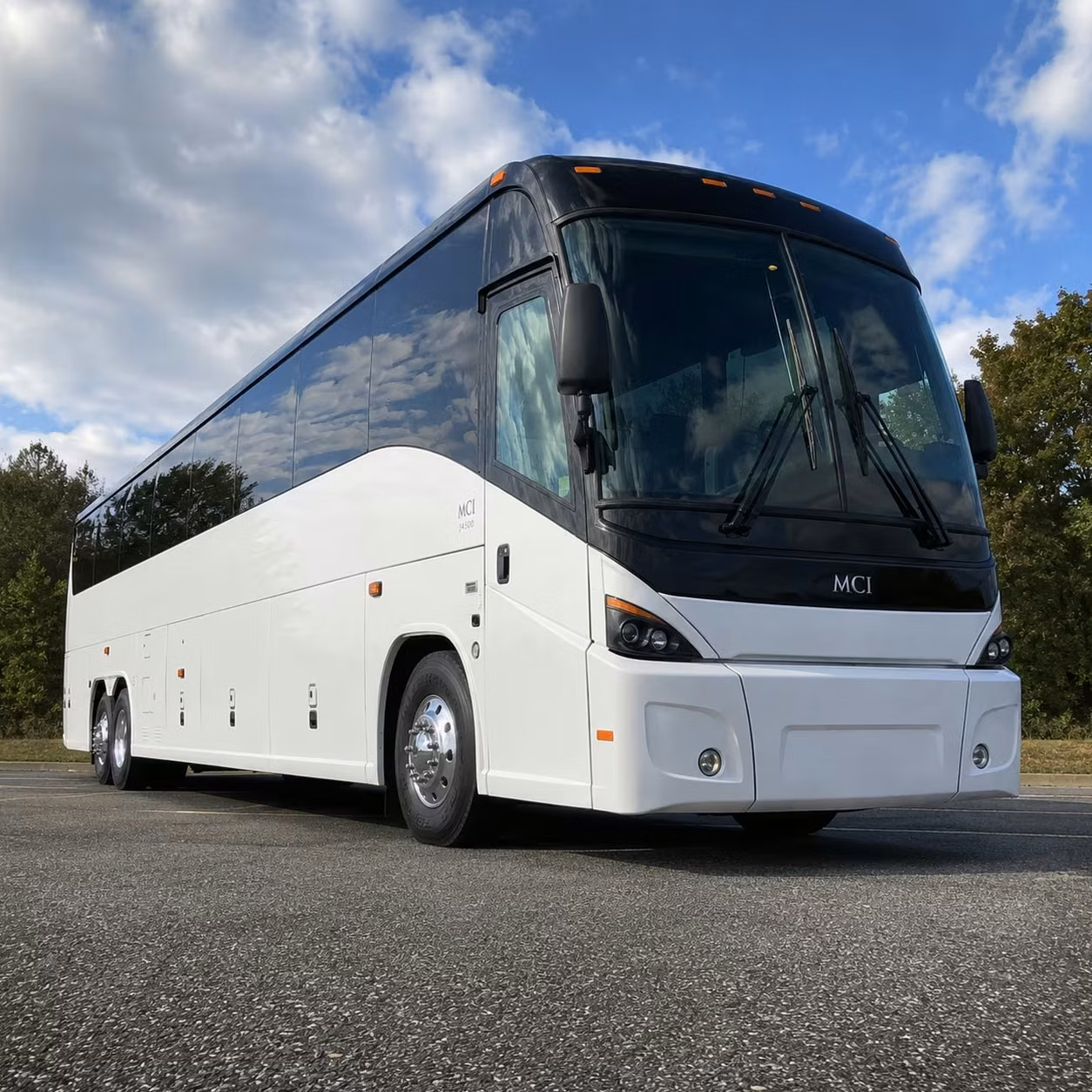 56 passenger charter bus