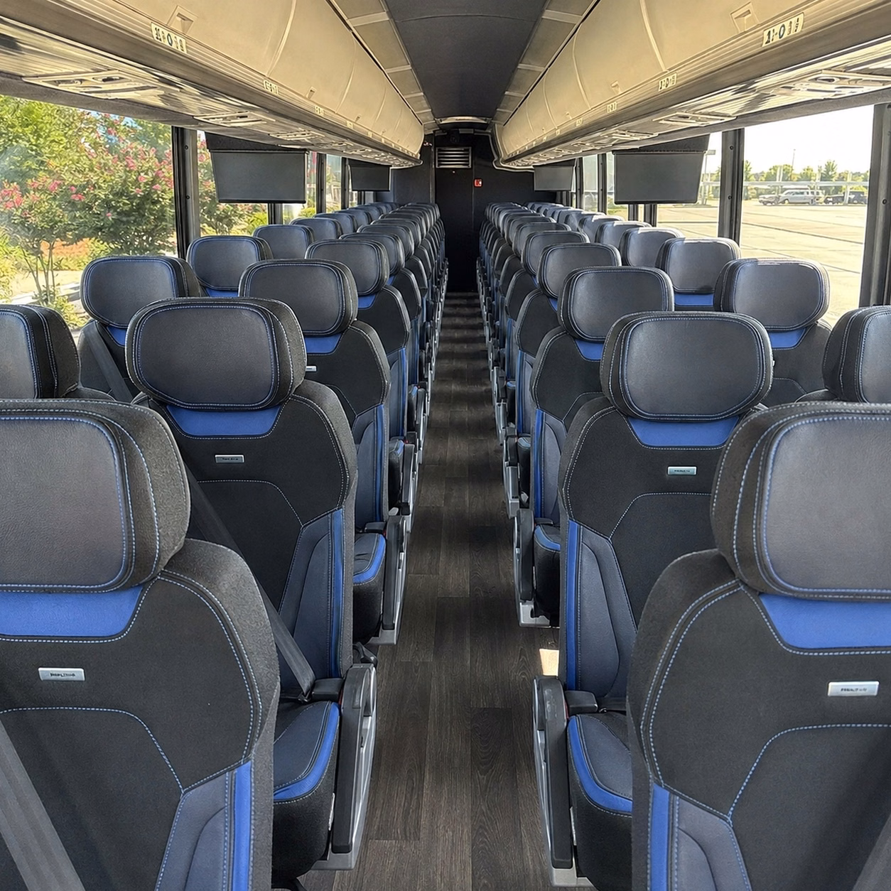 new rochelle charter bus interior