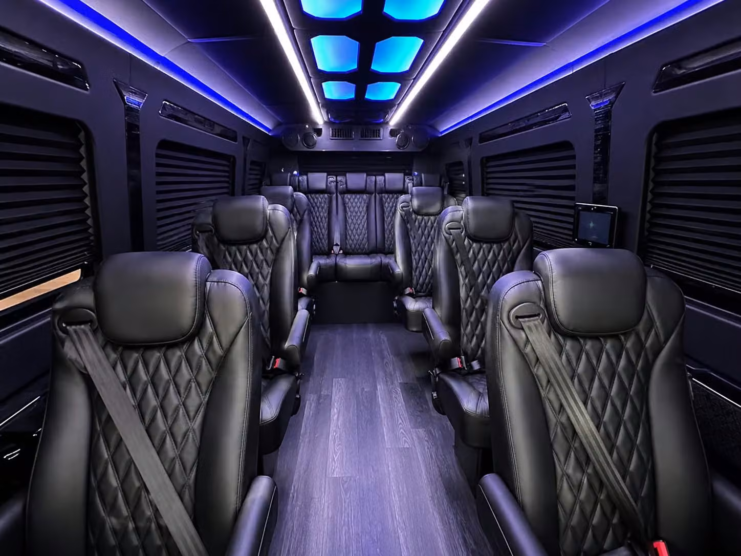 sprinter van with driver interior